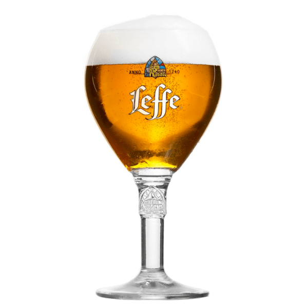 Leffe Glas Bokaal (bierglas) – 25cl & 33cl gevuld